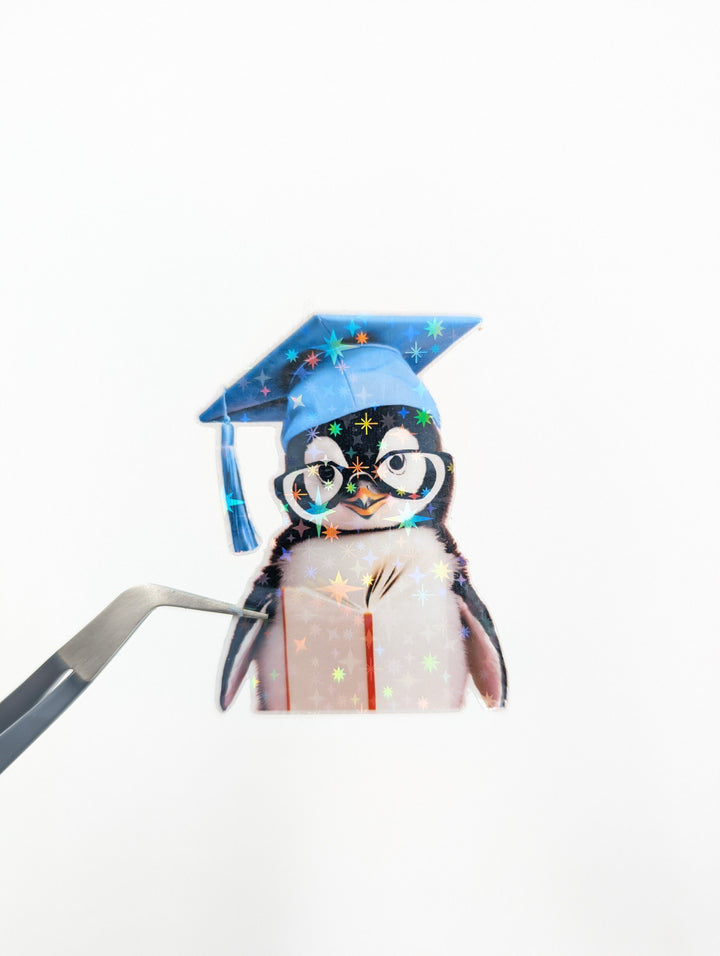 Keep Learning Penguin Sticker