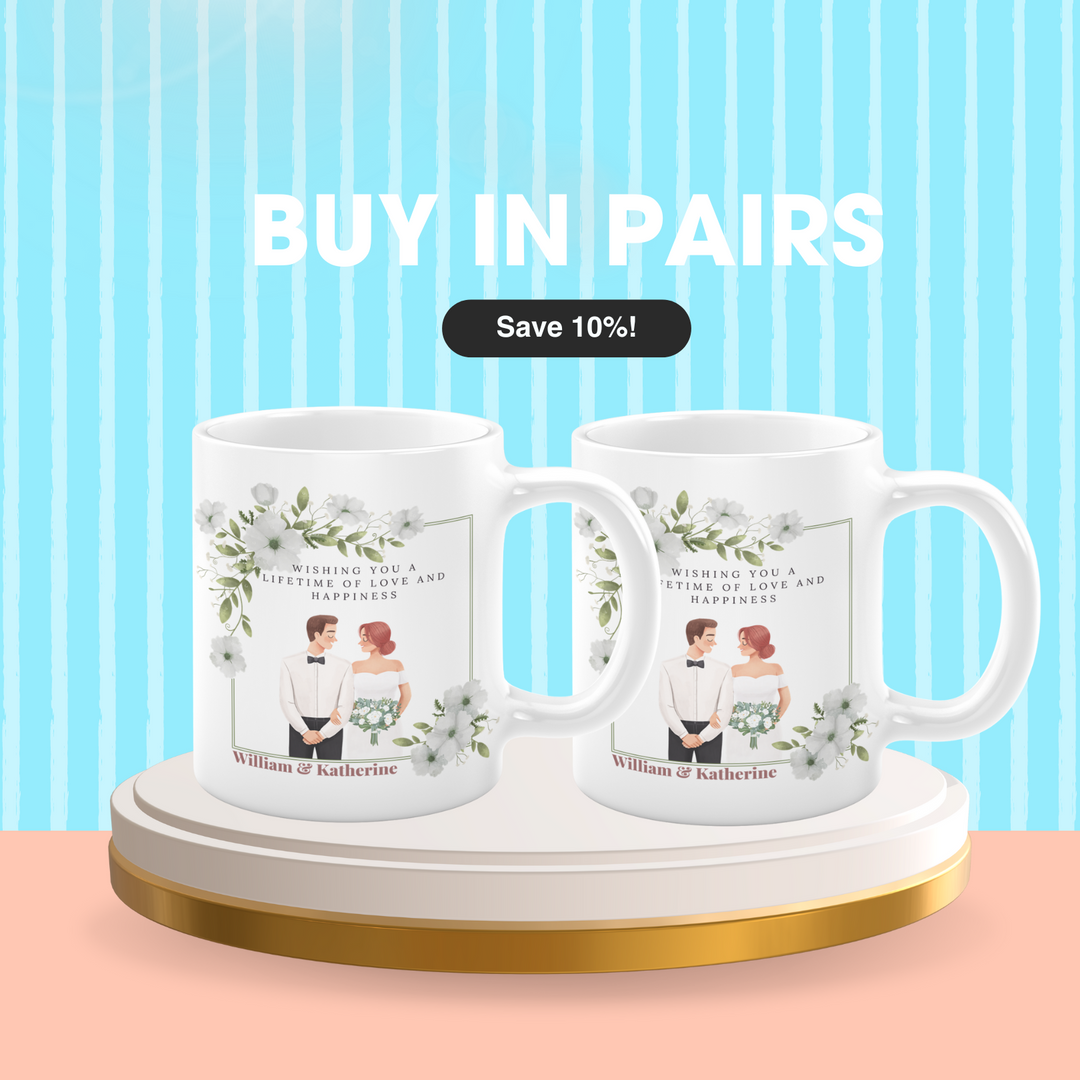 [custom name & subtitle] Lifetime Of Love And Happiness Mug