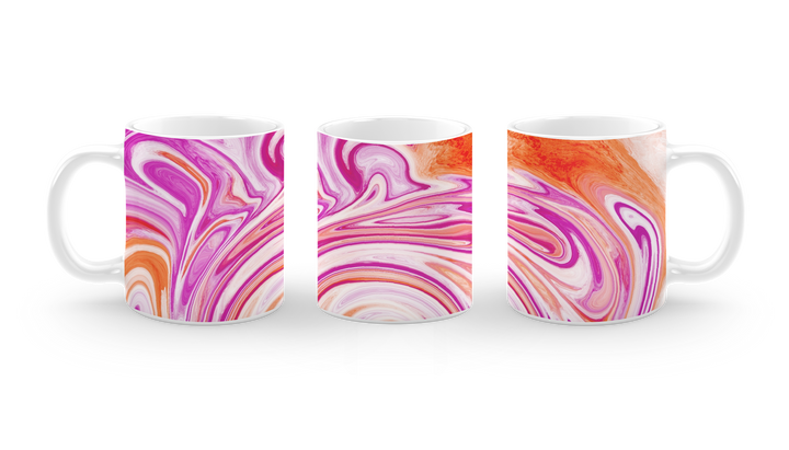 Raspberry Ice Cream Mug